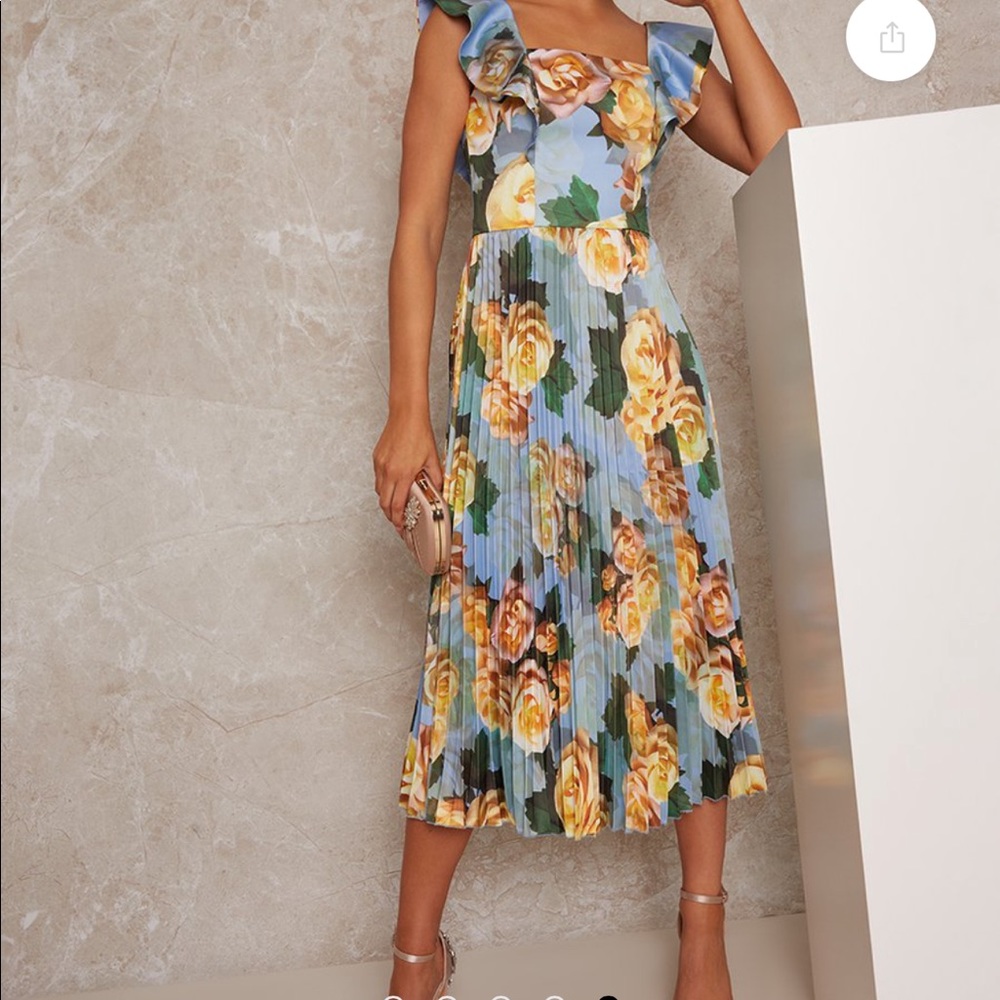 COPY - Chi Chi London midi floral dress